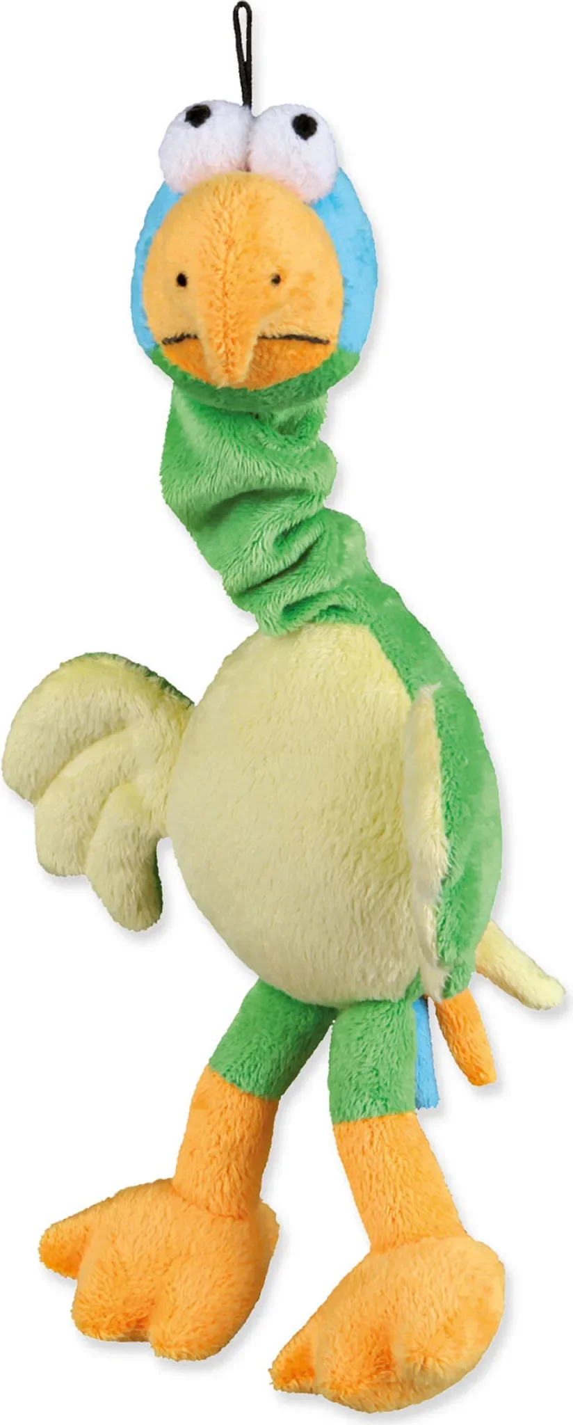 Plüsch-Vogel mit Originalstimme – Hundespielzeug, 30 cm